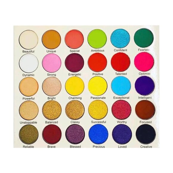 Vegan Affirmation Eyeshadow Palette 🖌️ (Cruelty Free) - Picture 5 of 8